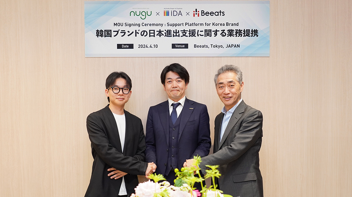 株式会社ビーツ、「nugu」運営のCREATE、ファッション業界に人材・運営を提供するiDAと業務提携